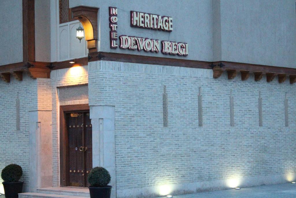 Devon Begi Heritage Hotel Buchara Exterior foto